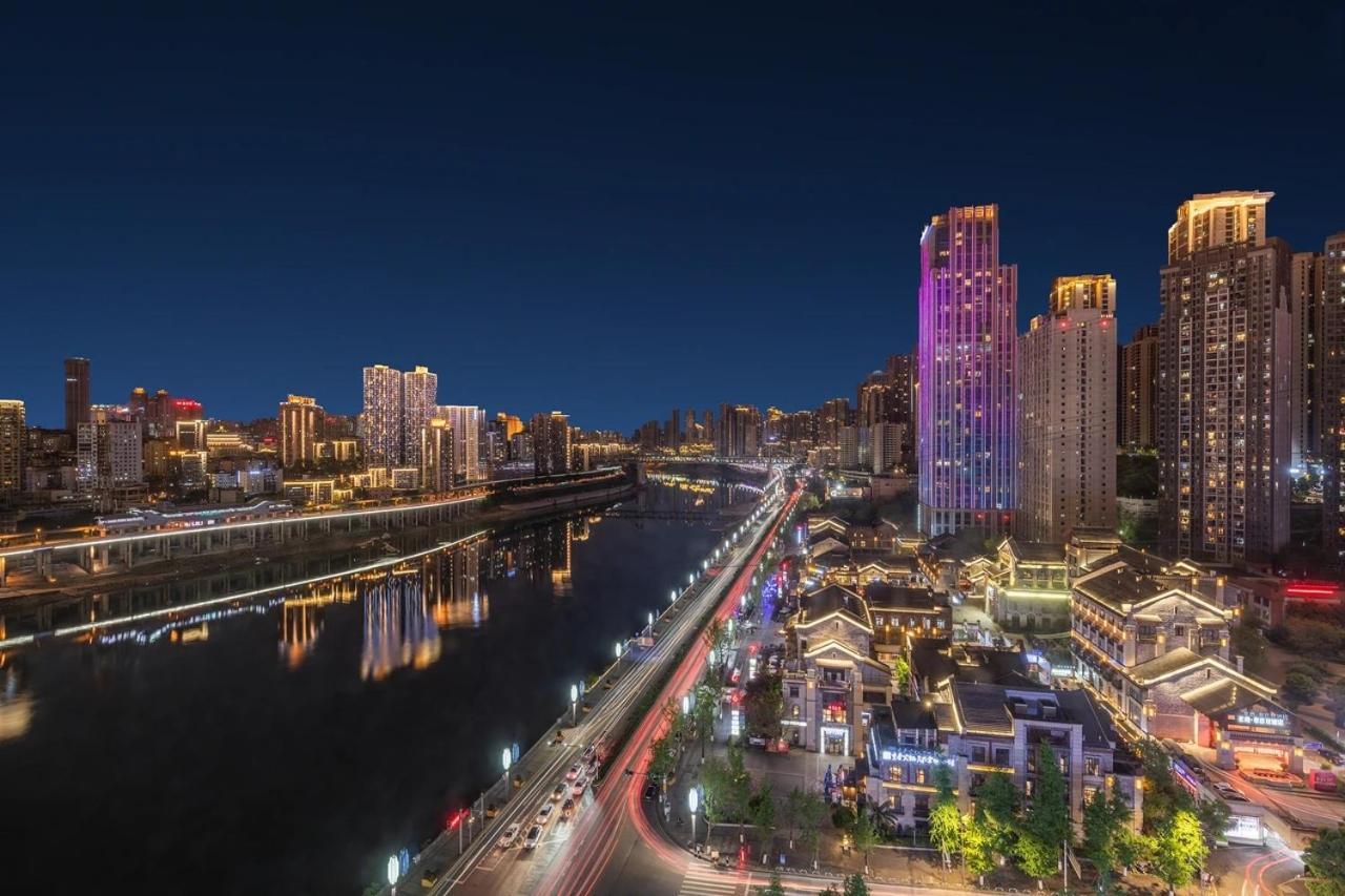 Boutique Of Meditation With Cuisine & Night View, Exit 2 Liujiatai Station Line 9 Chongqing Eksteriør bilde