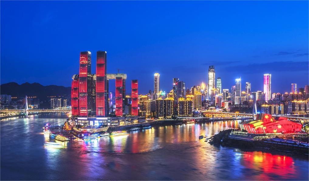 Boutique Of Meditation With Cuisine & Night View, Exit 2 Liujiatai Station Line 9 Chongqing Eksteriør bilde