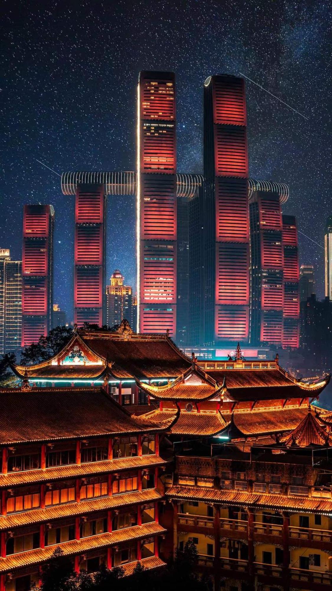 Boutique Of Meditation With Cuisine & Night View, Exit 2 Liujiatai Station Line 9 Chongqing Eksteriør bilde